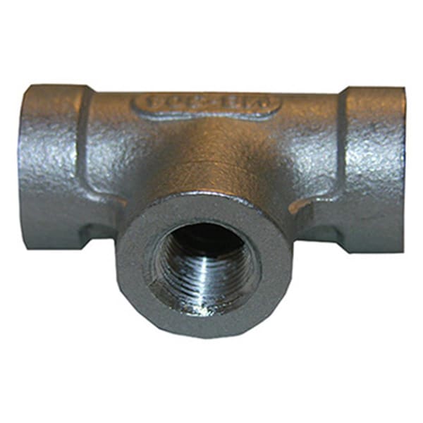 Expressive Design Group 0.375 in. Stainless Steel Female Pipe Tee 209825 - main